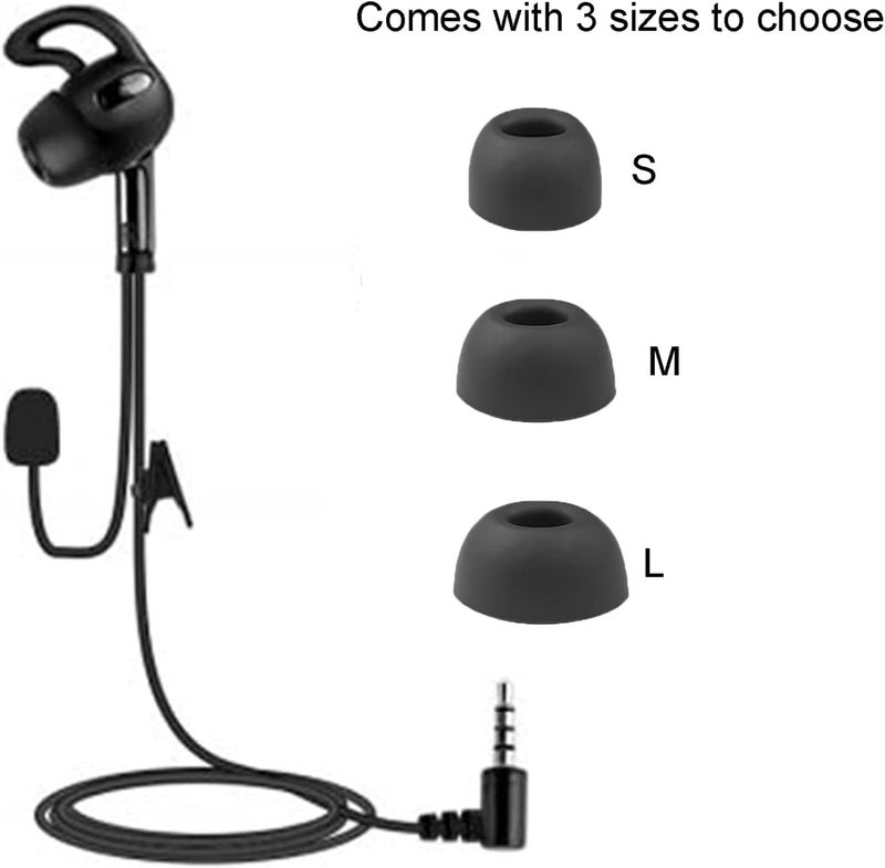 MIMIRACLE Referee Headset, Left-Side in Ear Earphone for Football Soccer Handball Volleyball Official - Image 3
